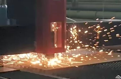 Видео FL-L1530F-8000-Raycus Лазерный станок для резки листового металла