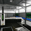 FL-L1530FHR-8000-D220-IPG Лазерный станок для резки листового металла и труб с кабинетной защитой