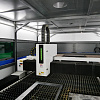 FL-L2060FHR-6000-D350-Raycus Лазерный станок для резки листового металла и труб с кабинетной защитой
